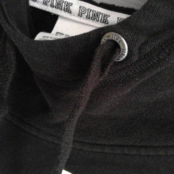 Black and White PINK Hoodie - Picture 4 of 5